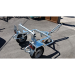 Remolque de transporte torreta 1500 Kgs cabrestante manual - Image 3