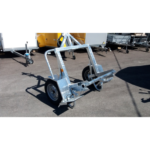 Remolque de transporte torreta 1500 Kgs cabrestante manual - Image 2